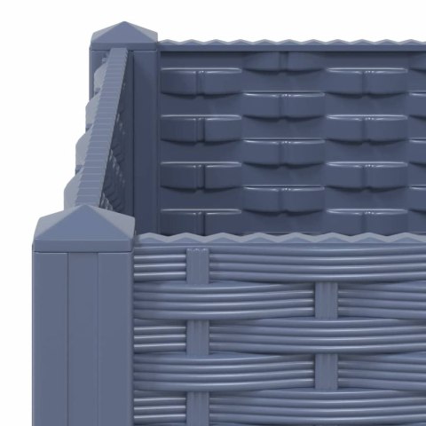 Donica do podniesionej rabaty, 160x40x23 cm, polipropylen Donica do podniesionej rabaty, 160x40x23 cm, polipropylen