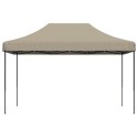  Składany namiot imprezowy typu pop-up, taupe, 440x292x315 cm