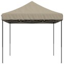  Składany namiot imprezowy typu pop-up, taupe, 440x292x315 cm
