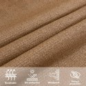  Żagiel przeciwsłoneczny, 160 g/m², kolor taupe, 3x5 m, HDPE