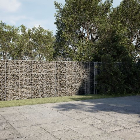  Kosz gabionowy z pokrywą, 1100x50x150 cm, galwanizowane żelazo
