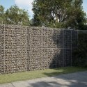  Kosz gabionowy z pokrywą, 300x100x200 cm, galwanizowane żelazo