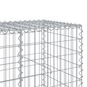  Kosz gabionowy z pokrywą, 500x100x100 cm, galwanizowane żelazo