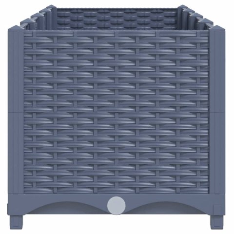 Donica do podniesionej rabaty, 160x40x38 cm, polipropylen Donica do podniesionej rabaty, 160x40x38 cm, polipropylen