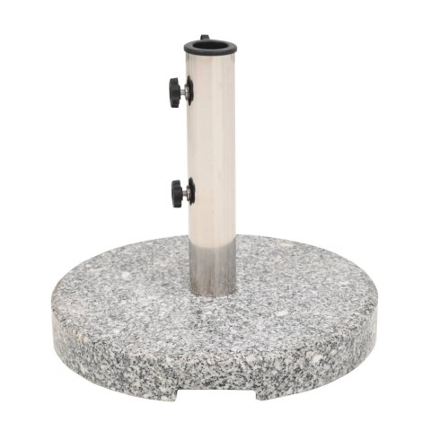 Okrągła podstawa pod parasol, granitowa, 20 kg Okrągła podstawa pod parasol, granitowa, 20 kg