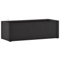  Podwyższona donica z systemem podlewania, antracyt, 100x43x33cm