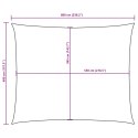 Prostokątny żagiel ogrodowy z tkaniny oxford, 4x6 m, kremowy