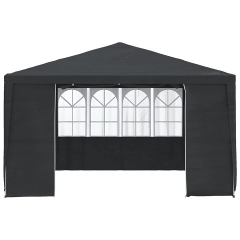 Namiot imprezowy ze ściankami, 4x4 m, antracytowy, 90 g/m² Namiot imprezowy ze ściankami, 4x4 m, antracytowy, 90 g/m²