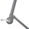  Parasol wiszący z aluminiowym słupkiem, 300 cm, antracytowy