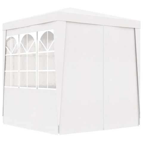 Namiot imprezowy ze ściankami, 2x2 m, biały, 90 g/m² Namiot imprezowy ze ściankami, 2x2 m, biały, 90 g/m²