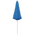  Parasol plażowy w hawajskim stylu, niebieski, 300 cm
