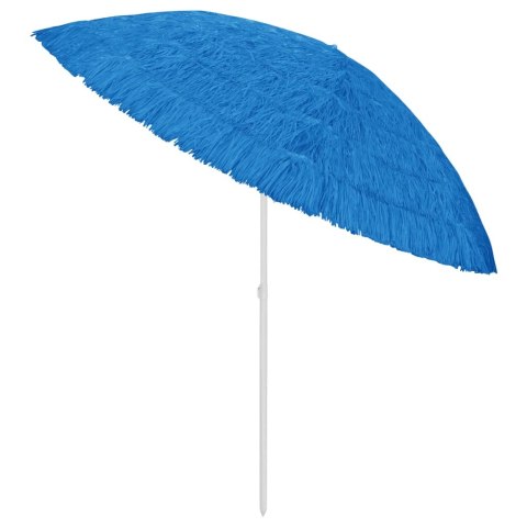 Parasol plażowy w hawajskim stylu, niebieski, 300 cm Parasol plażowy w hawajskim stylu, niebieski, 300 cm