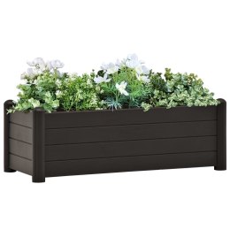  Podwyższona donica, PP, antracytowa, 100x43x35 cm