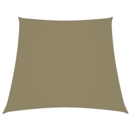  Żagiel ogrodowy, tkanina Oxford, trapezowy, 3/4x3 m, beżowy