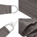  Żagiel przeciwsłoneczny, 160 g/m², antracytowy, 4x5x5 m, HDPE