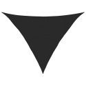  Żagiel przeciwsłoneczny, 160 g/m², czarny, 3,5x3,5x4,9 m, HDPE