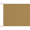  Markiza pionowa, beżowa, 140x420 cm, tkanina Oxford