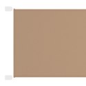  Markiza pionowa, kolor taupe, 140x600 cm, tkanina Oxford