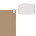  Markiza pionowa, kolor taupe, 140x600 cm, tkanina Oxford