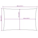  Prostokątny żagiel ogrodowy z tkaniny Oxford, 2x4 m, czarny