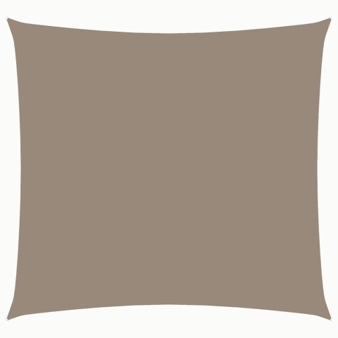Kwadratowy żagiel ogrodowy, tkanina Oxford, 5x5 m, taupe Kwadratowy żagiel ogrodowy, tkanina Oxford, 5x5 m, taupe