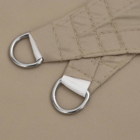 Kwadratowy żagiel ogrodowy, tkanina Oxford, 5x5 m, taupe Kwadratowy żagiel ogrodowy, tkanina Oxford, 5x5 m, taupe