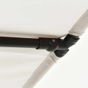  Parasol ogrodowy na aluminiowym słupku, 2x1,5 m, piaskowy