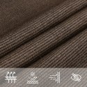  Żagiel przeciwsłoneczny, 160 g/m², brązowy, 3x6 m, HDPE