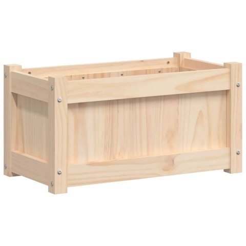 Donica ogrodowa, 60x31x31 cm, lite drewno sosnowe Donica ogrodowa, 60x31x31 cm, lite drewno sosnowe
