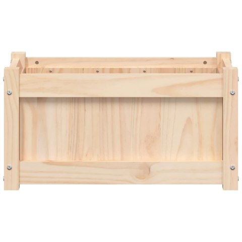 Donica ogrodowa, 60x31x31 cm, lite drewno sosnowe Donica ogrodowa, 60x31x31 cm, lite drewno sosnowe
