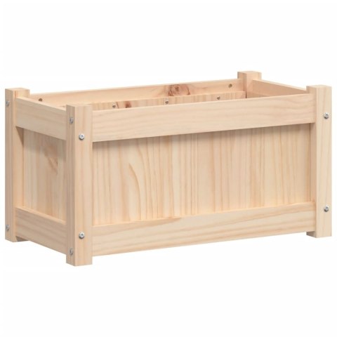 Donica ogrodowa, 60x31x31 cm, lite drewno sosnowe Donica ogrodowa, 60x31x31 cm, lite drewno sosnowe