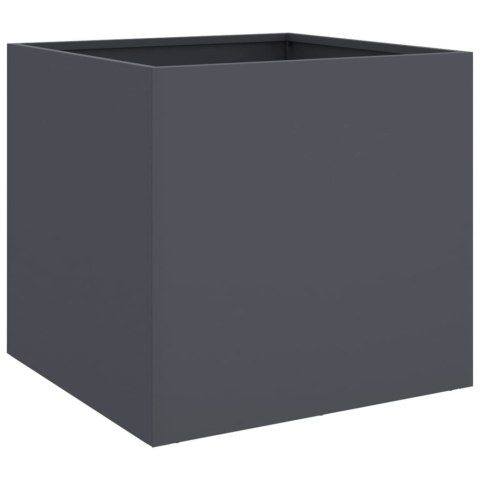 Donica, antracytowa, 49x47x46 cm, stal Donica, antracytowa, 49x47x46 cm, stal