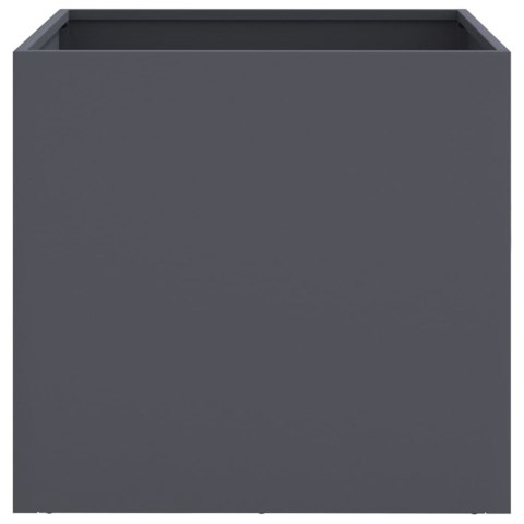 Donica, antracytowa, 49x47x46 cm, stal Donica, antracytowa, 49x47x46 cm, stal