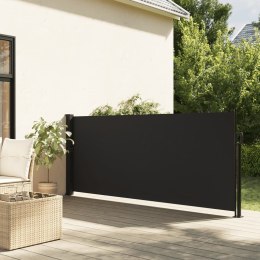 Zwijana markiza boczna, czarna, 120 x 600 cm
