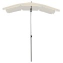  Parasol ogrodowy na słupku, 200x130 cm, piaskowy