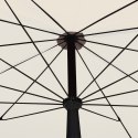  Parasol ogrodowy na słupku, 200x130 cm, piaskowy