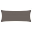  Żagiel przeciwsłoneczny, 160 g/m², antracytowy, 2x5 m, HDPE
