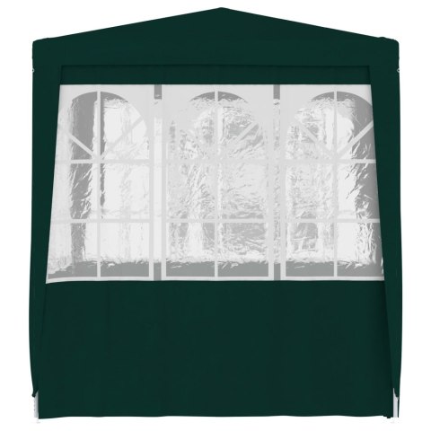 Namiot imprezowy ze ściankami, 2x2 m, zielony, 90 g/m² Namiot imprezowy ze ściankami, 2x2 m, zielony, 90 g/m²