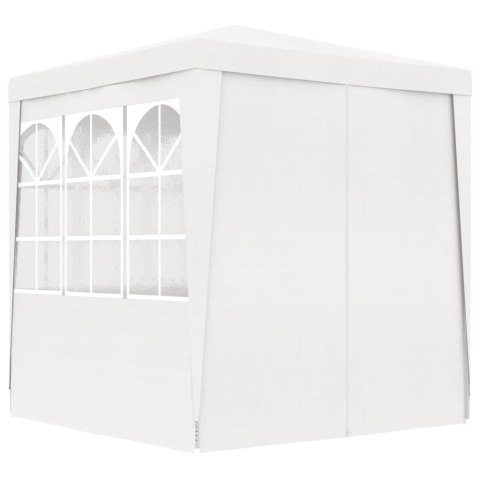 Namiot imprezowy ze ściankami, 2,5x2,5 m, biały, 90 g/m² Namiot imprezowy ze ściankami, 2,5x2,5 m, biały, 90 g/m²