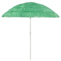  Parasol plażowy w hawajskim stylu, zielony, 240 cm