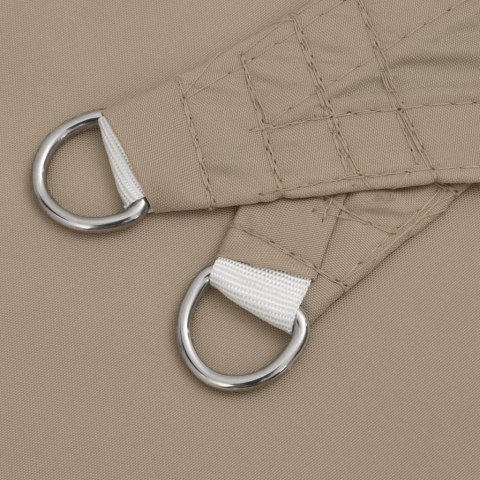 Prostokątny żagiel ogrodowy, tkanina Oxford, 2,5x3,5 m, taupe Prostokątny żagiel ogrodowy, tkanina Oxford, 2,5x3,5 m, taupe