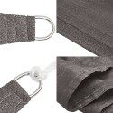  Żagiel przeciwsłoneczny, 160 g/m², antracytowy, 3x4x5 m, HDPE