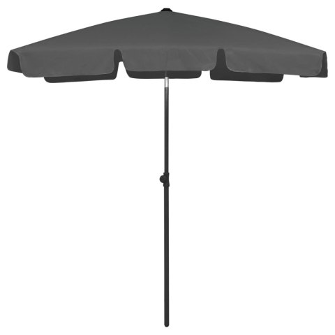 Parasol plażowy, antracytowy, 180x120 cm Parasol plażowy, antracytowy, 180x120 cm