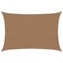  Żagiel przeciwsłoneczny, 160 g/m², taupe, 3,5x5 m, HDPE