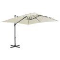  Parasol ogrodowy z przenośną podstawą, piaskowy