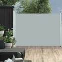  Wysuwana markiza boczna na taras, 120 x 500 cm, szara