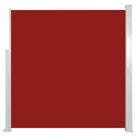 Zwijana markiza boczna, 140 x 300 cm, czerwona Zwijana markiza boczna, 140 x 300 cm, czerwona