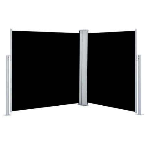 Zwijana markiza boczna, 140 x 600 cm, czarna Zwijana markiza boczna, 140 x 600 cm, czarna