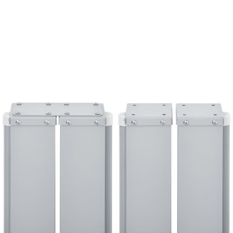 Zwijana markiza boczna, 140 x 600 cm, czarna Zwijana markiza boczna, 140 x 600 cm, czarna