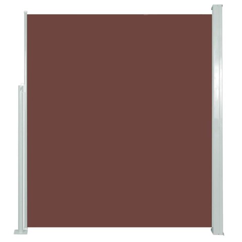 Zwijana markiza boczna, 160 x 500 cm, brązowa Zwijana markiza boczna, 160 x 500 cm, brązowa